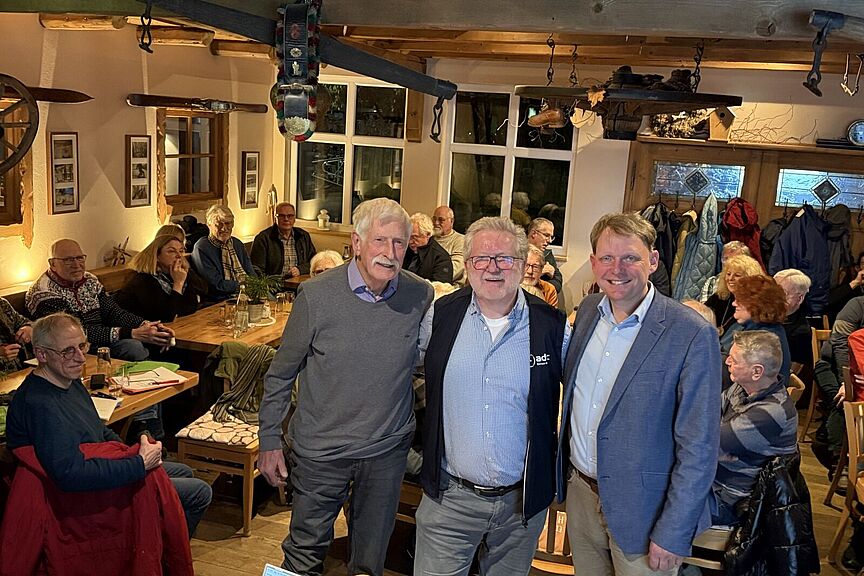 Georg Schäfer, Alfons Eilers und Claus Jacobi Georg Schäfer, Alfons Eilers und Claus Jacobi