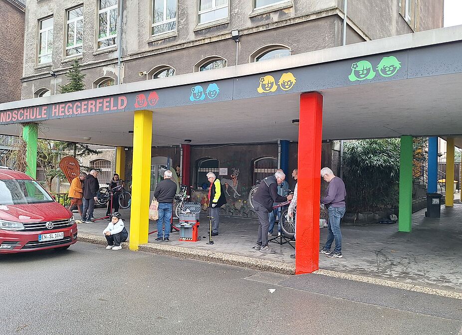 Sichtung an der Heggerfeldschule