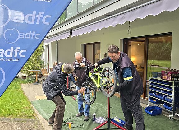 Das RadReparaturCafé - Reparieren