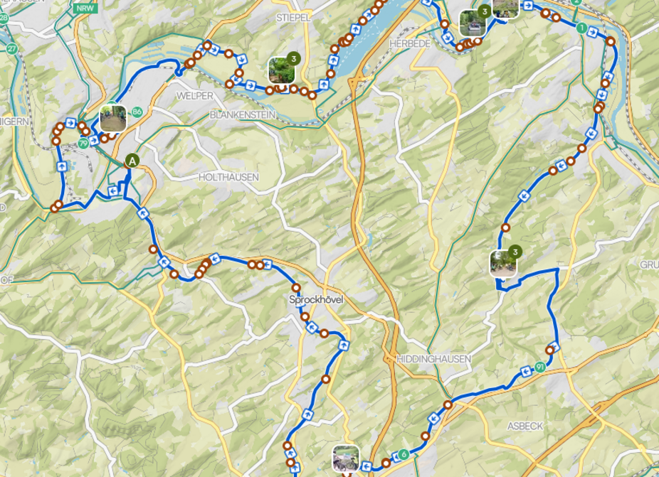 Von-Ruhr-zur-Ruhr-Radweg Von-Ruhr-zur-Ruhr-Radweg
