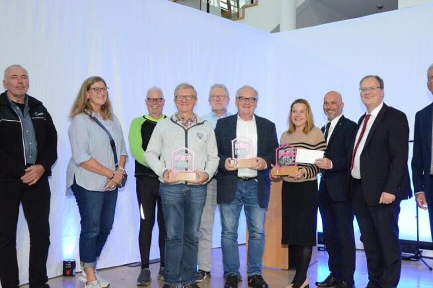 Ehrung der Heimatpreisgewinner