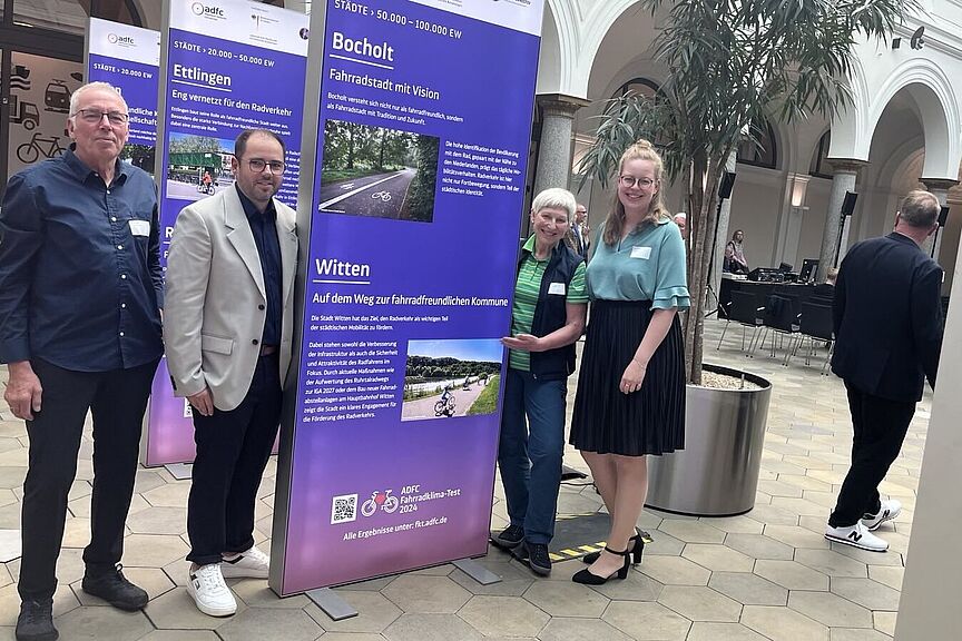 Robert Dedden, Tim Raabe, Susanne Rühl und Sophia Bröker in Berlin Robert Dedden, Tim Raabe, Susanne Rühl und Sophia Bröker in Berlin