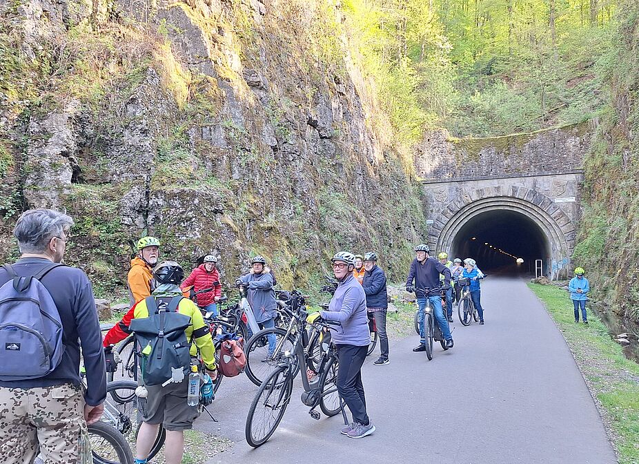 Am Nordportal des Schwelmer Tunnels Am Nordportal des Schwelmer Tunnels