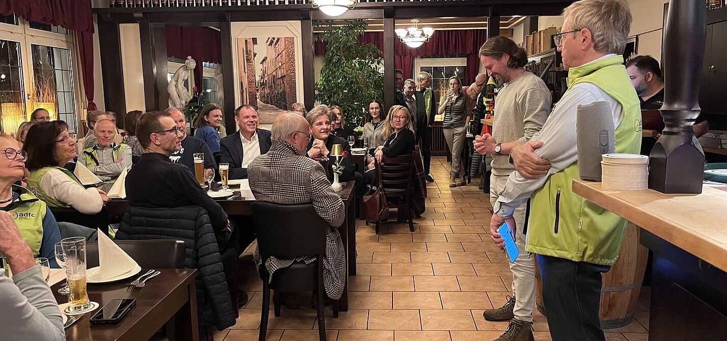 Begrüßung der Teilnehmer