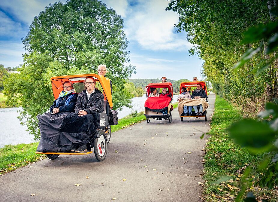 Tour mit Lebenshilfe Ellen-Buchner-Haus Tour mit Lebenshilfe Ellen-Buchner-Haus