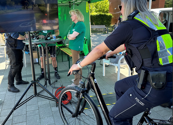 Pedelec Simulator in Action
