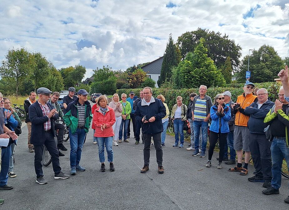 Oliver Krischer in Silschede Oliver Krischer in Silschede, 24. August