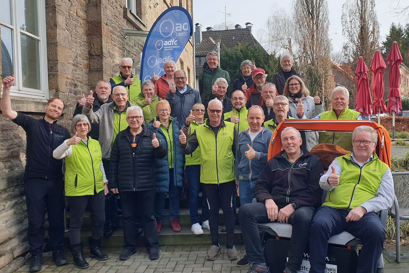 ADFC Ortsgruppe Hattingen nach Mitgliederversammlung am 10. Februar 2024