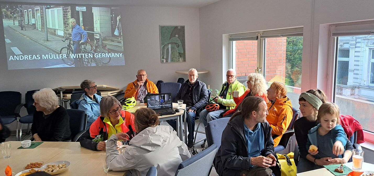 Treffen beim Fahrrradbotschafter Treffen beim Fahrrradbotschafter