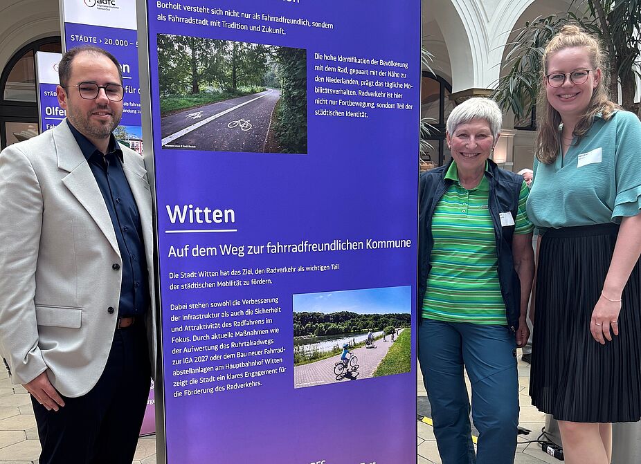 Tim Raabe, Susanne Rühl und Sophia Bröker in Berlin Tim Raabe, Susanne Rühl und Sophia Bröker in Berlin