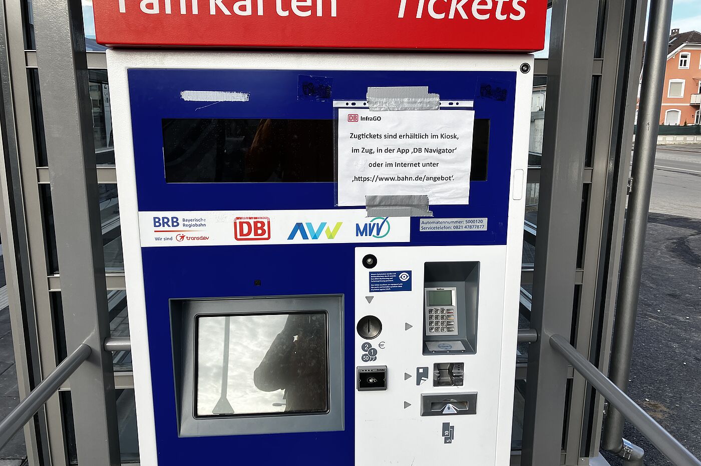 Fahrkartenautomat Fahrkartenautomat